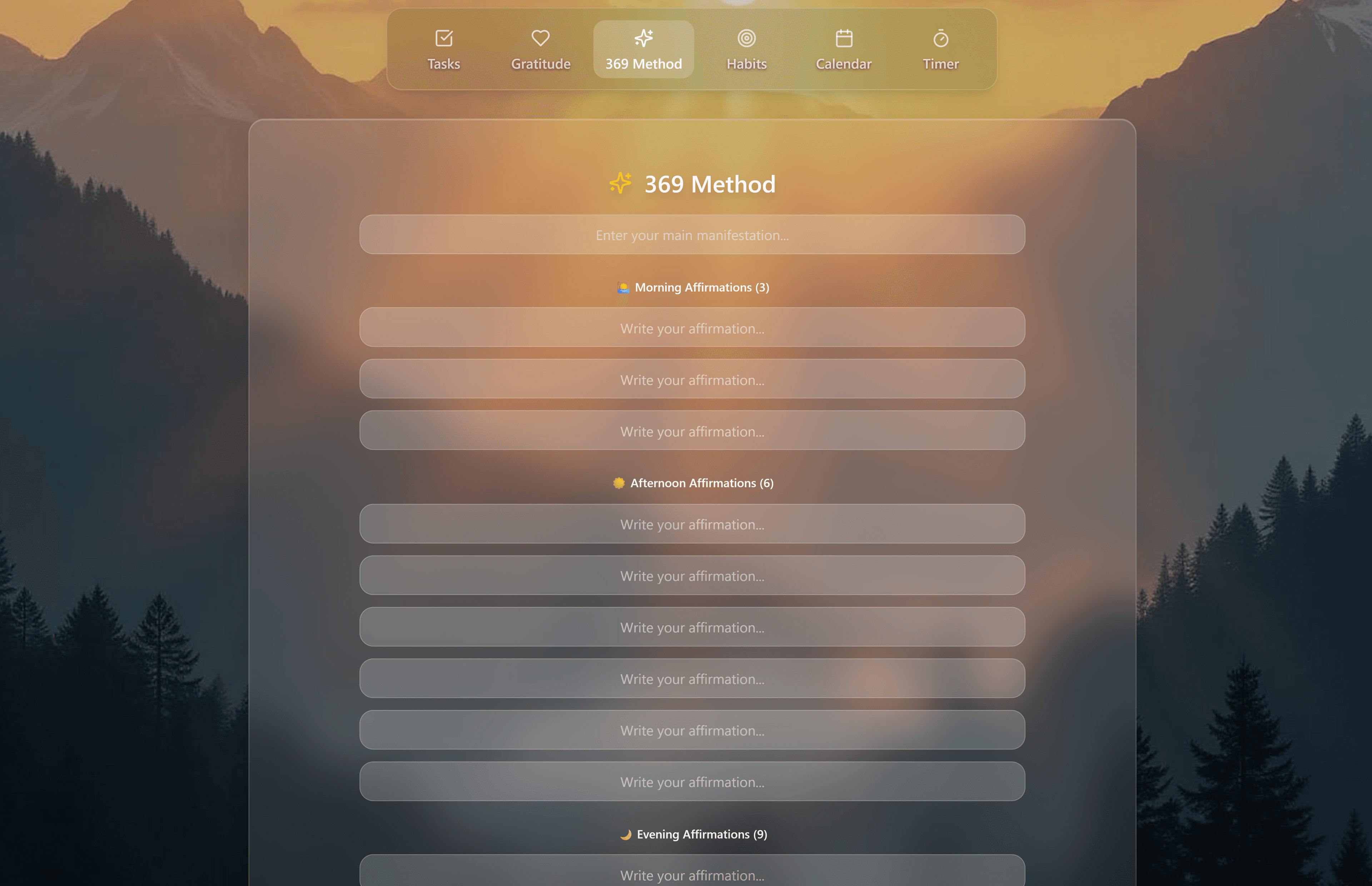369 Manifestation Method